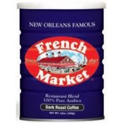 French Market 100% Arabica Dark Roast Coffee 12 oz. French Market 100% Arabica Dark Roast Coffee 12 oz.
